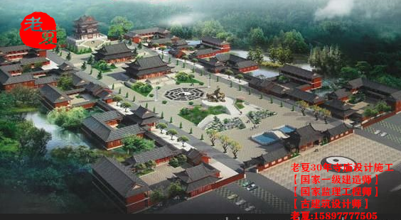 寺庙设计图纸方案，大雄宝殿设计图纸，修建一座寺庙要多少钱预算报价