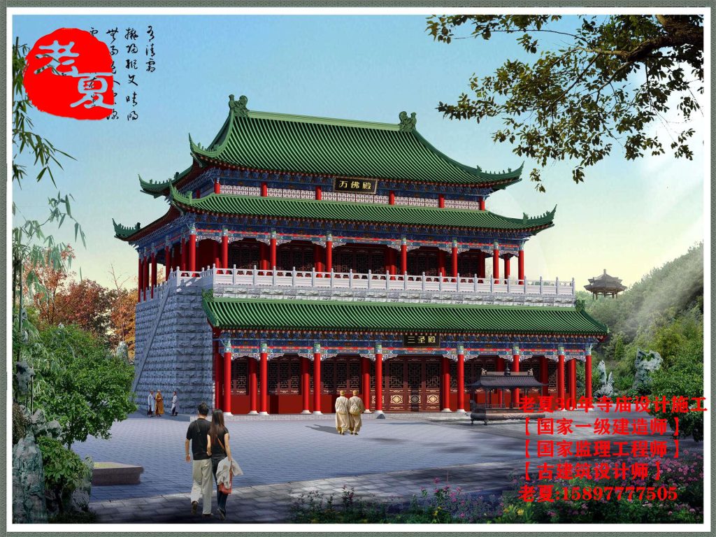 古建筑寺庙设计效果图,房屋设计图纸,寺庙窗户和门设计图片,小型寺庙建筑图片,