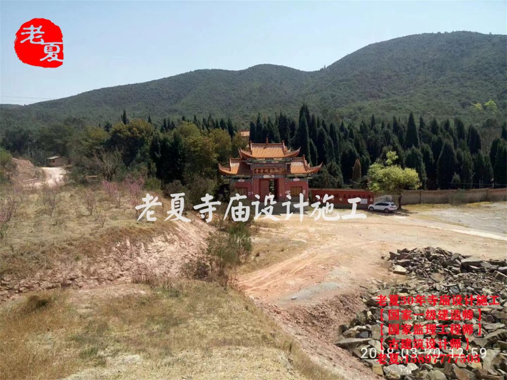 湖南寺庙规划设计图纸，湖南长沙寺院整体规划设计方案